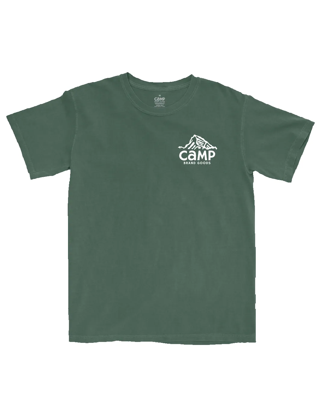Peak Logo Vintage Tee - Faded Pine sold by Camp Brand Goods product image thumbnail 2