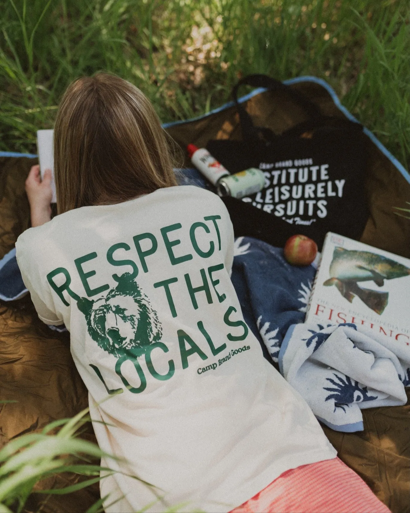 Respect Vintage Tee - Off White sold by Camp Brand Goods