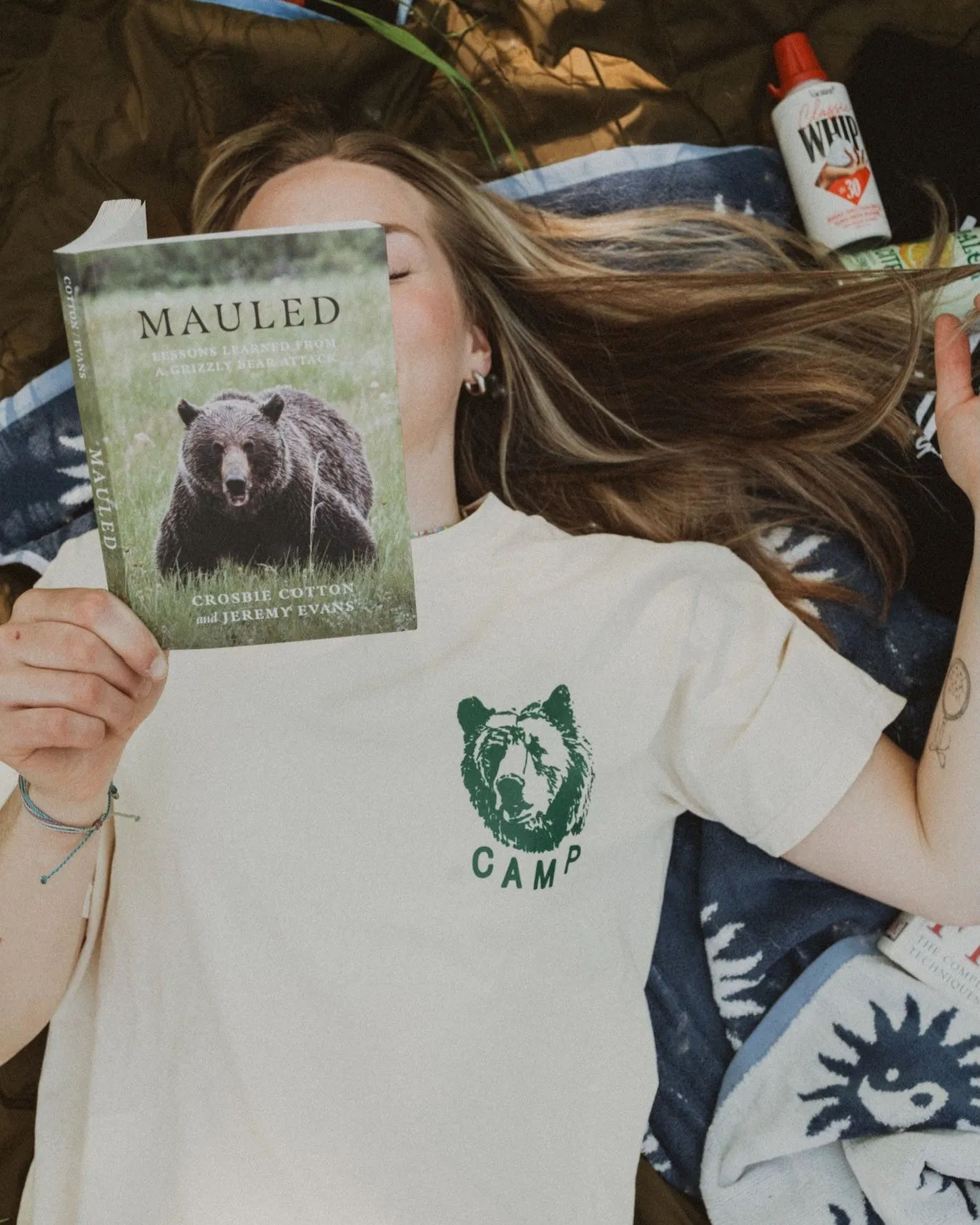 Respect Vintage Tee - Off White sold by Camp Brand Goods product image thumbnail 2