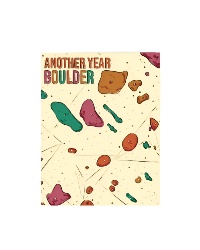 Another Year Boulder Card sold by Camp Brand Goods