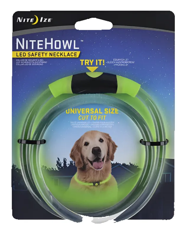 NiteHowl LED Safety Necklace Green sold by Camp Brand Goods