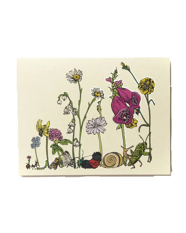 Bug Parade Card sold by Camp Brand Goods