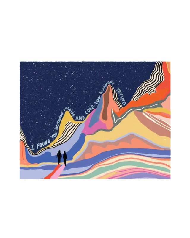 I Found You Card sold by Camp Brand Goods