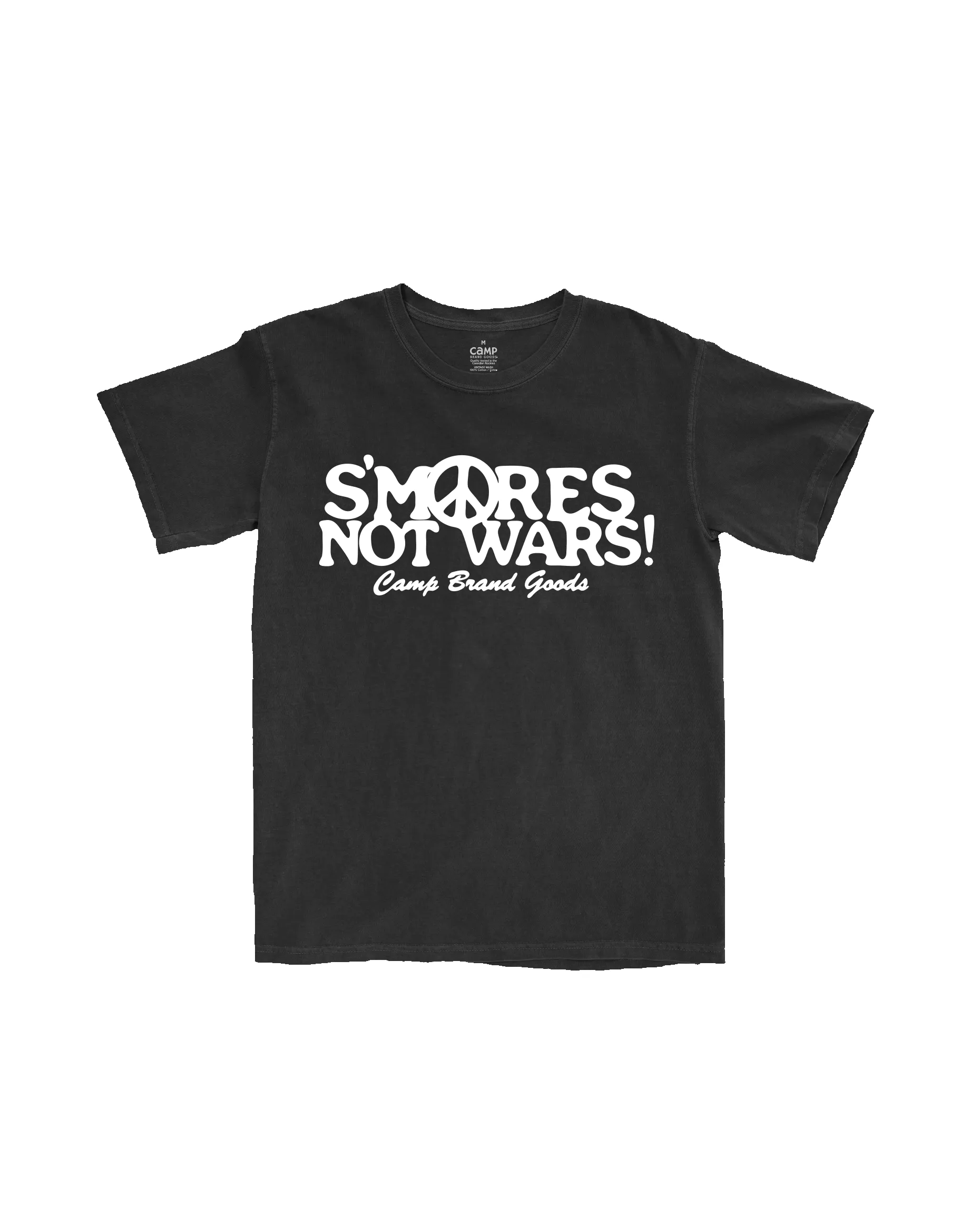 S'mores Youth Vintage Tee - Faded Black sold by Camp Brand Goods