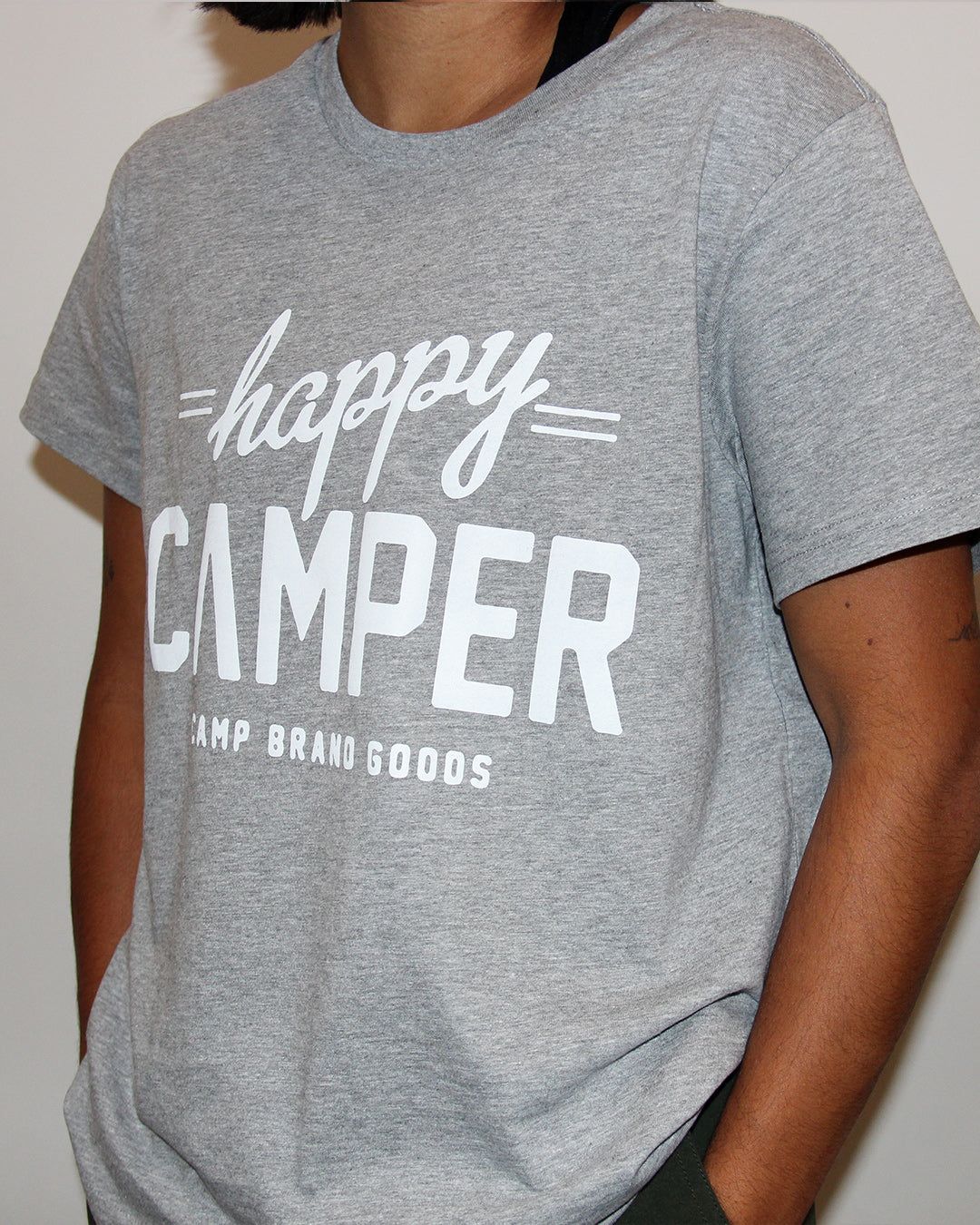 Happy Camper Form Tee sold by Camp Brand Goods product image thumbnail 3