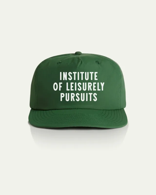 Institute Nylon Camp Hat - Forest Green sold by Camp Brand Goods