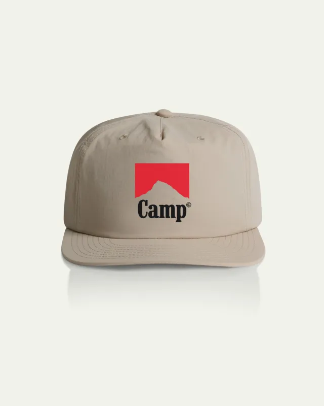 Camp Country Nylon Camp Hat - Taupe sold by Camp Brand Goods