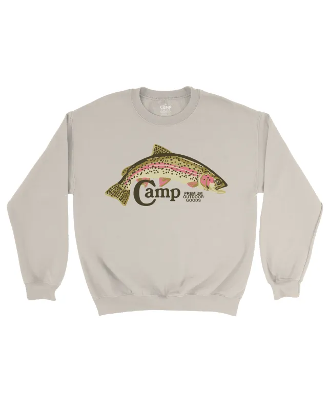 Nice Catch Classic Fleece - Bone sold by Camp Brand Goods