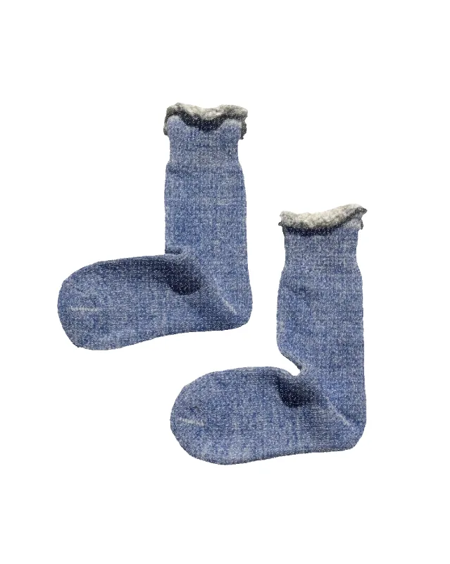 Super Terry Loop Socks Lake sold by Camp Brand Goods