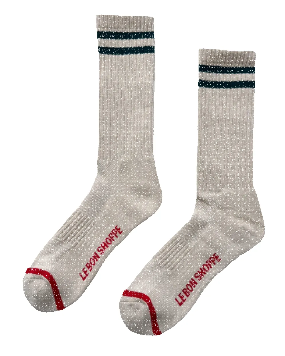 Extended Boyfriend Socks Oatmeal sold by Camp Brand Goods