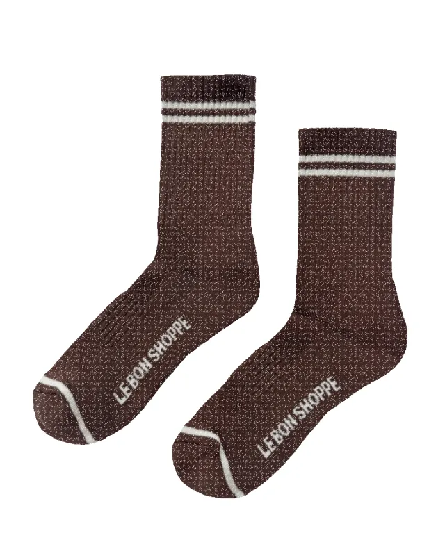 Boyfriend Socks Wood sold by Camp Brand Goods