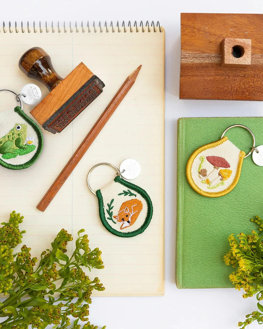 Patch Keychain - Fox sold by Camp Brand Goods product image thumbnail 2