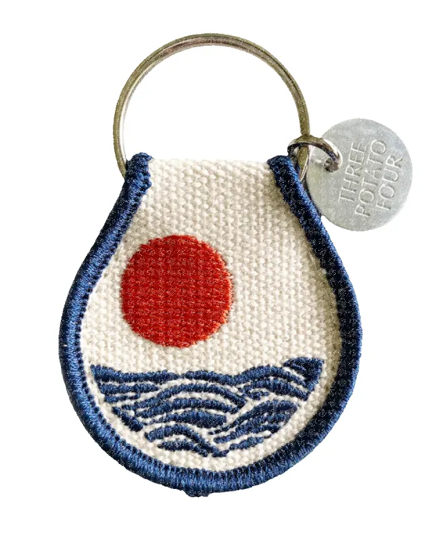 Patch Keychain - Sun & Waves sold by Camp Brand Goods