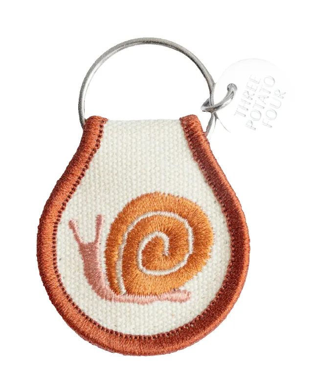 Patch Keychain - Snail sold by Camp Brand Goods