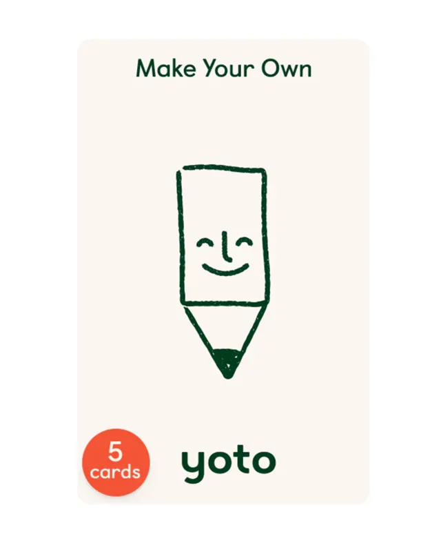 Make Your Own Cards (Pack of 5) sold by Camp Brand Goods