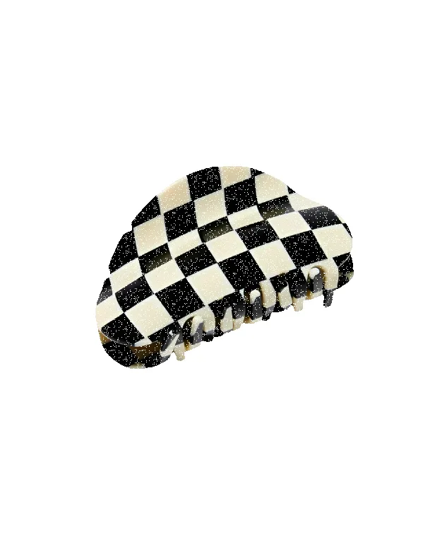 Checker Claw in Black + White sold by Camp Brand Goods