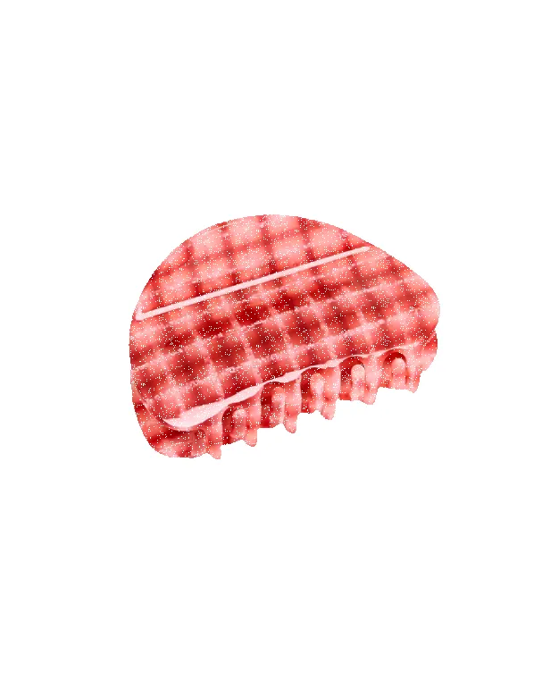 Juno Claw in Red Plaid sold by Camp Brand Goods