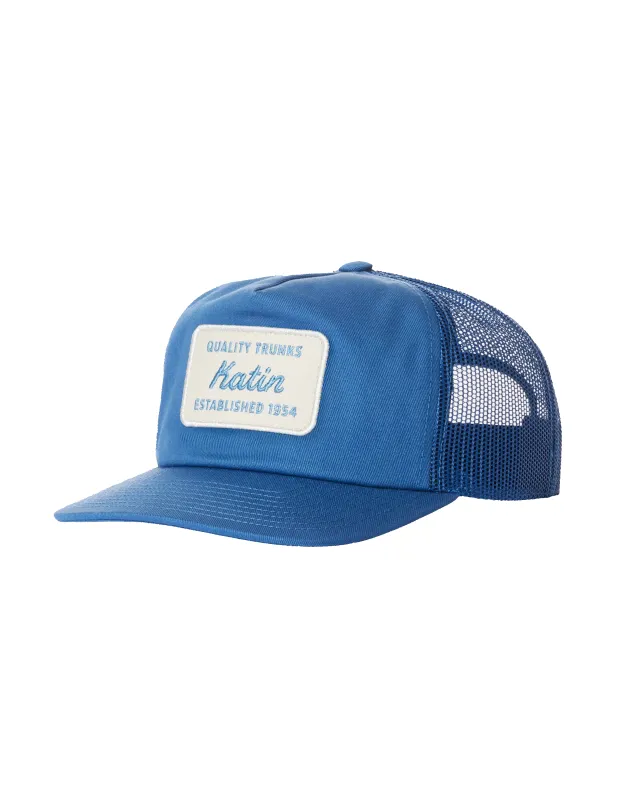 Quality Trucker Hat Blue sold by Camp Brand Goods