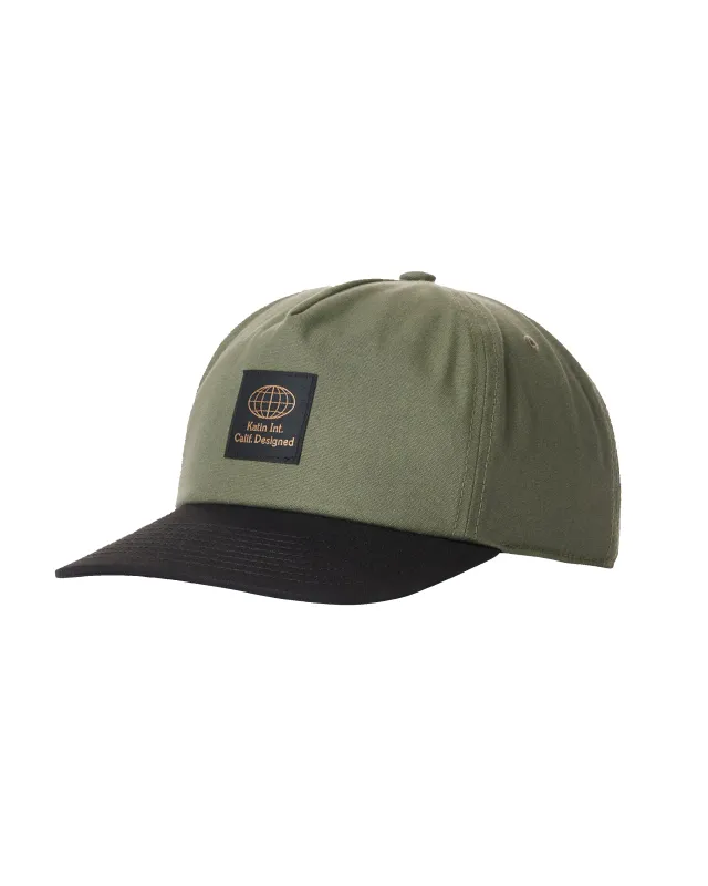 Location Hat Olive/Black sold by Camp Brand Goods