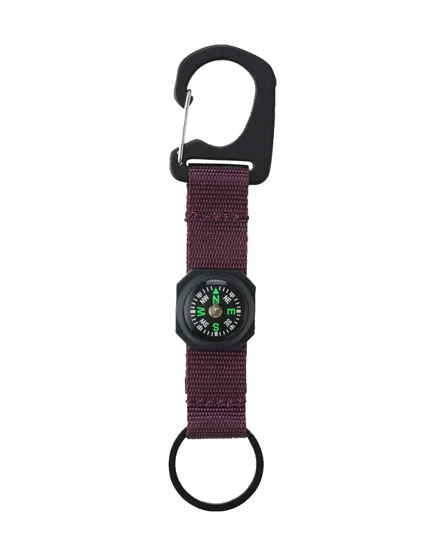 Compass Keyring Purple sold by Camp Brand Goods