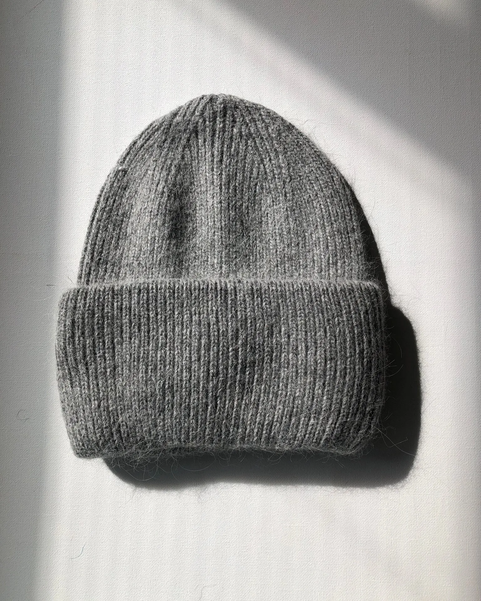 Royal Angora Wool Beanie - Mid Gray sold by Camp Brand Goods