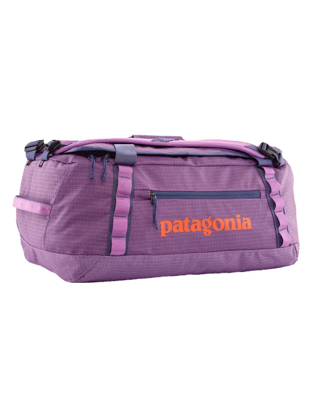 Black Hole Duffel 40L Brisk Purple made by Patagonia