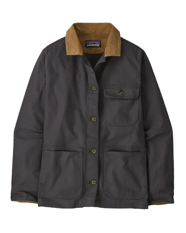 Women's Point Reyes Canvas Coat Ink Black sold by Camp Brand Goods