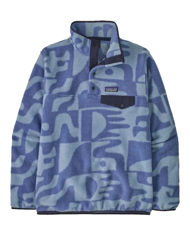 Women's Lightweight Synchilla Snap-T Pullover Mother Tree: Barnacle Blue sold by Camp Brand Goods