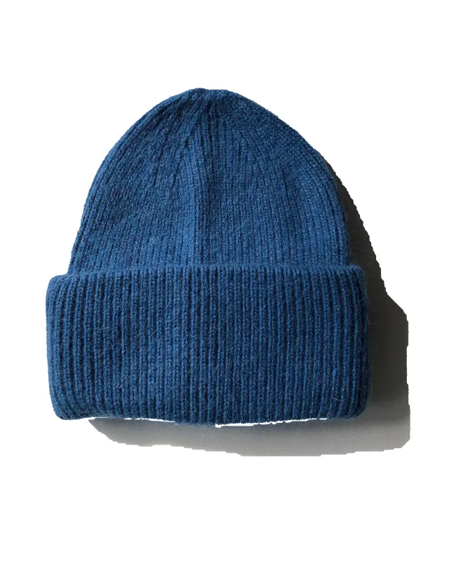 Royal Angora Wool Beanie - Lake Blue sold by Camp Brand Goods