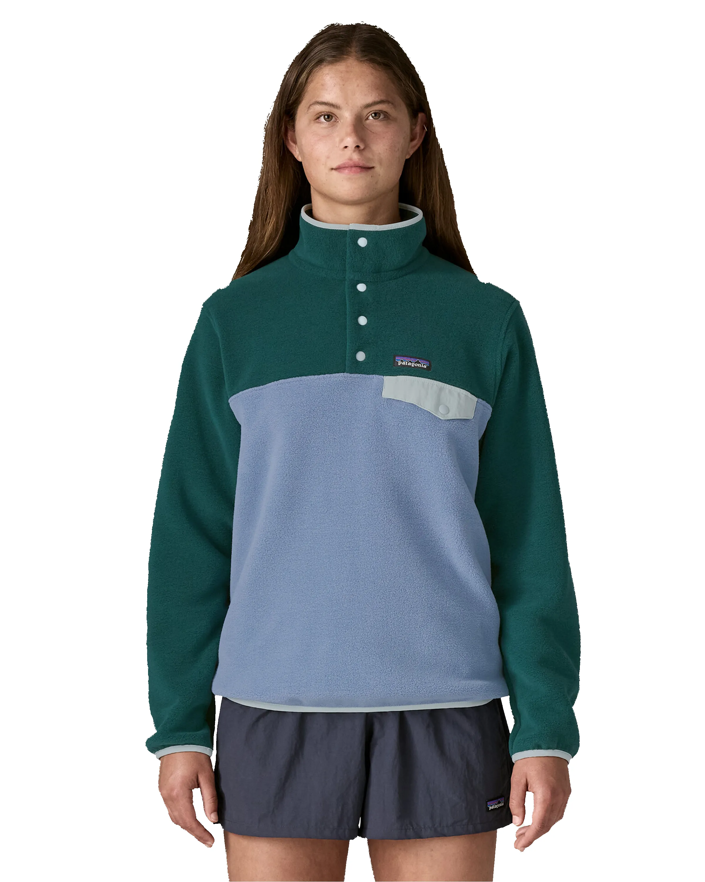 Women's Lightweight Synchilla Snap-T Pullover Barnacle Blue sold by Camp Brand Goods product image thumbnail 2