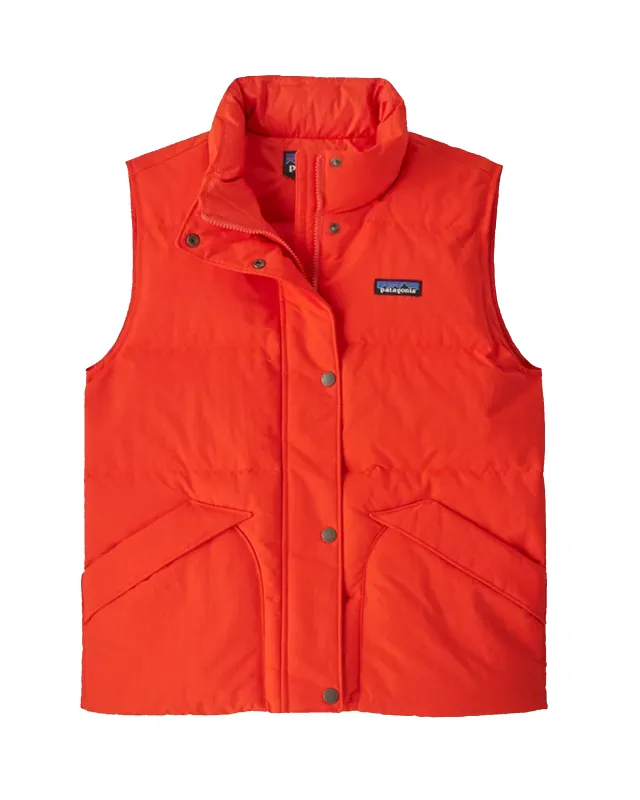 Women's Downdrift Vest Sizzle Red sold by Camp Brand Goods