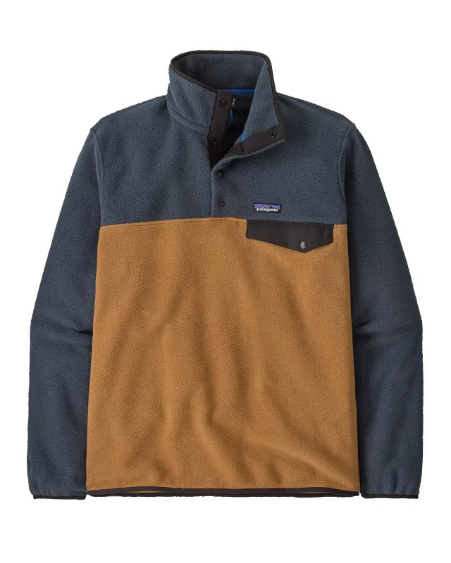 Men's Lightweight Synchilla Snap-T Pullover Deer Brown sold by Camp Brand Goods