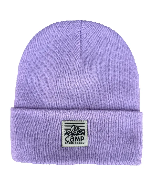 Heritage Logo Toque - Lilac made by Camp Brand Goods