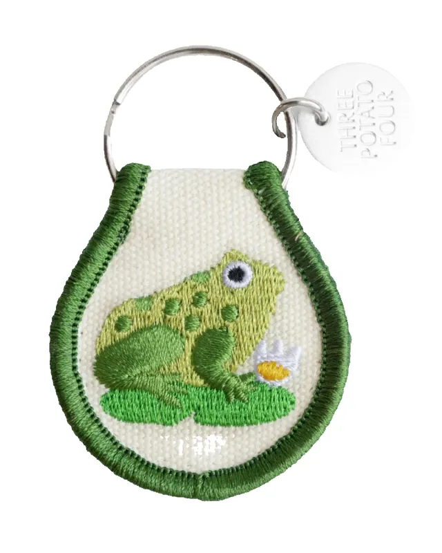 Patch Keychain - Frog sold by Camp Brand Goods