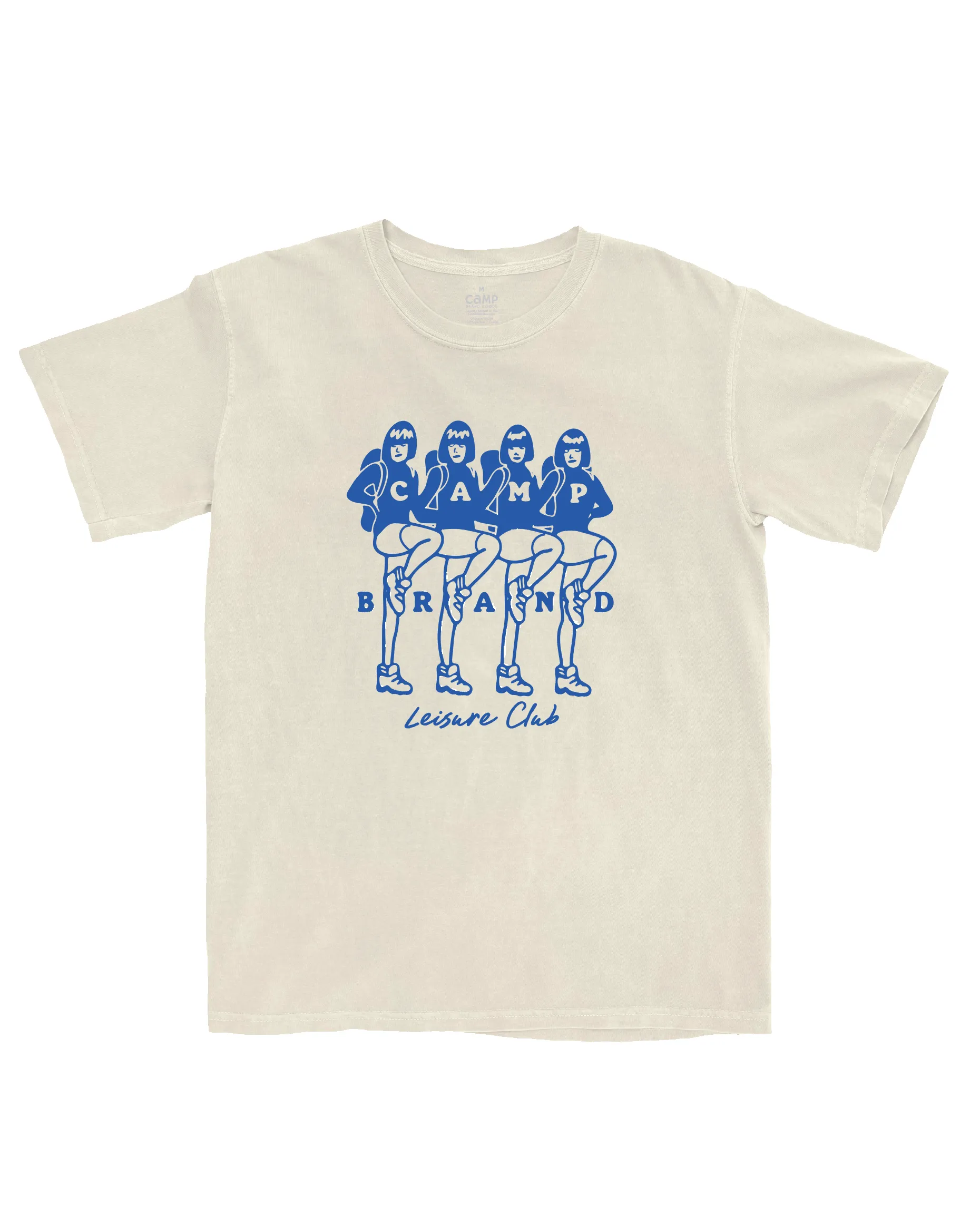 Camp-Camp Vintage Tee - Off White sold by Camp Brand Goods