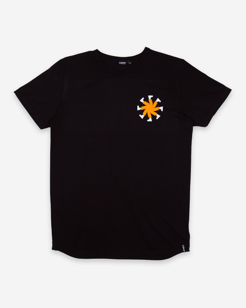 Big Foot Curved Hem T-Shirt sold by Camp Brand Goods