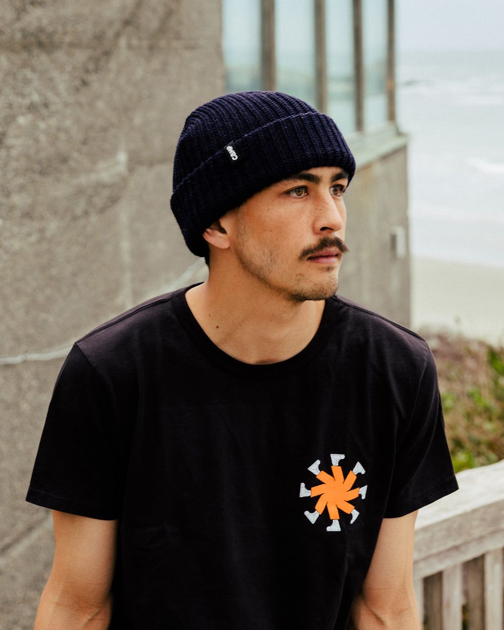 Big Foot Curved Hem T-Shirt sold by Camp Brand Goods product image thumbnail 3