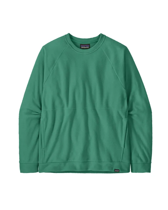 Men's Micro D Crewneck Gem Green sold by Camp Brand Goods