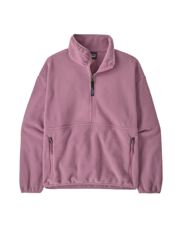 Women's Synchilla Marsupial Light Violet made by Patagonia