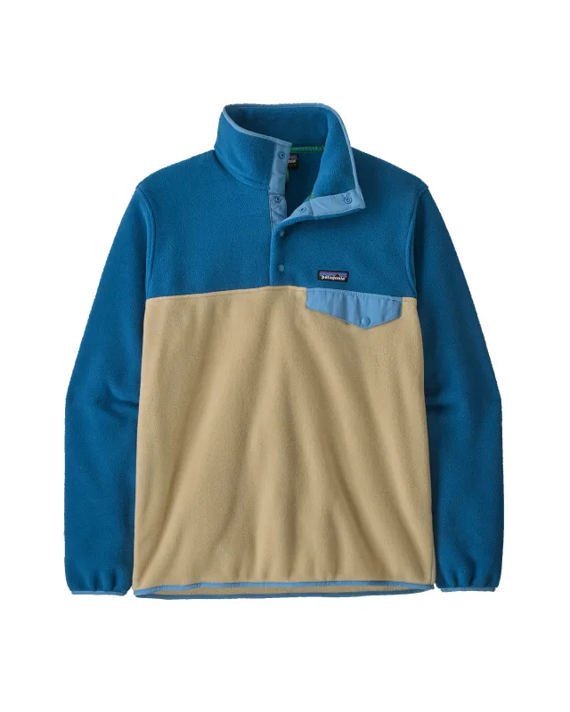 Men's Lightweight Synchilla Snap-T Pullover Nautilus Tan sold by Camp Brand Goods