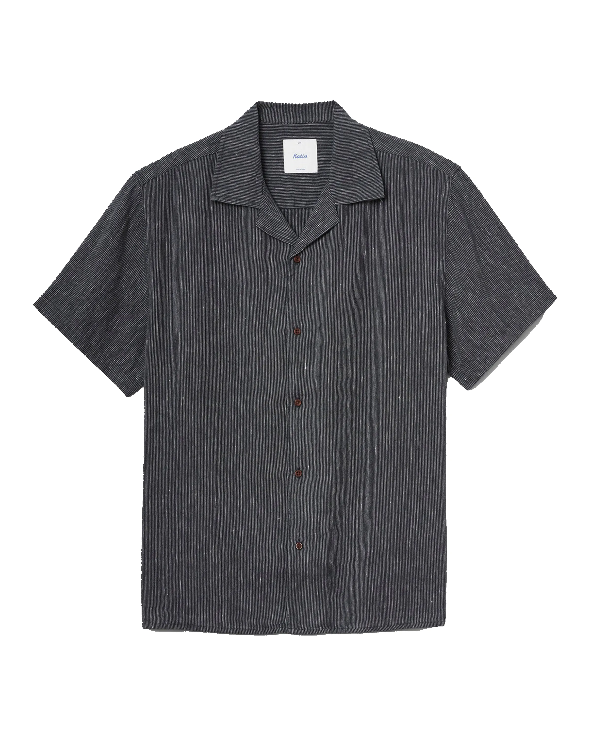 Teller Stripe Shirt Black Wash sold by Camp Brand Goods
