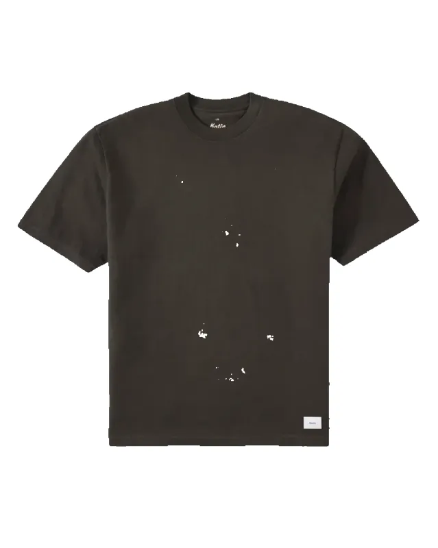 Box Fit Heritage Tee Black Wash sold by Camp Brand Goods