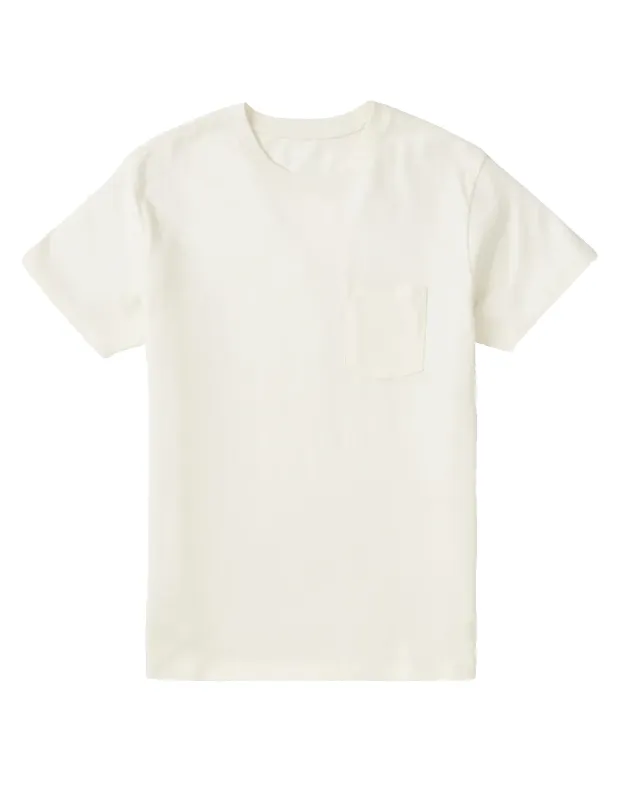 Base Tee Vintage White made by Katin