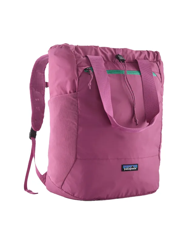 Terravia Tote Pack Faded Magenta made by Patagonia