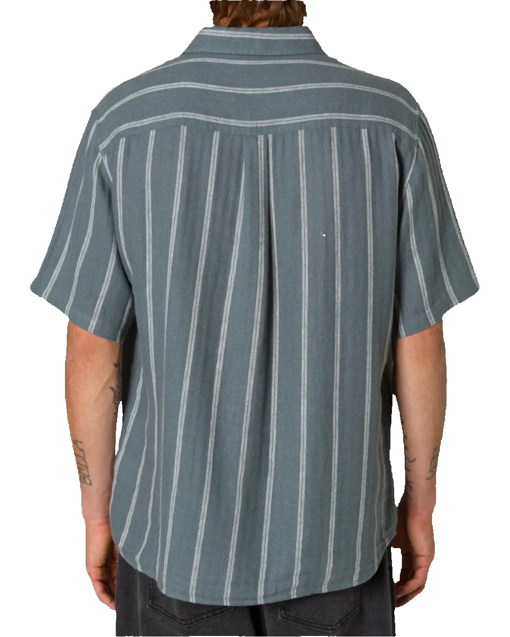 Alan Shirt Tempest Blue sold by Camp Brand Goods product image thumbnail 3