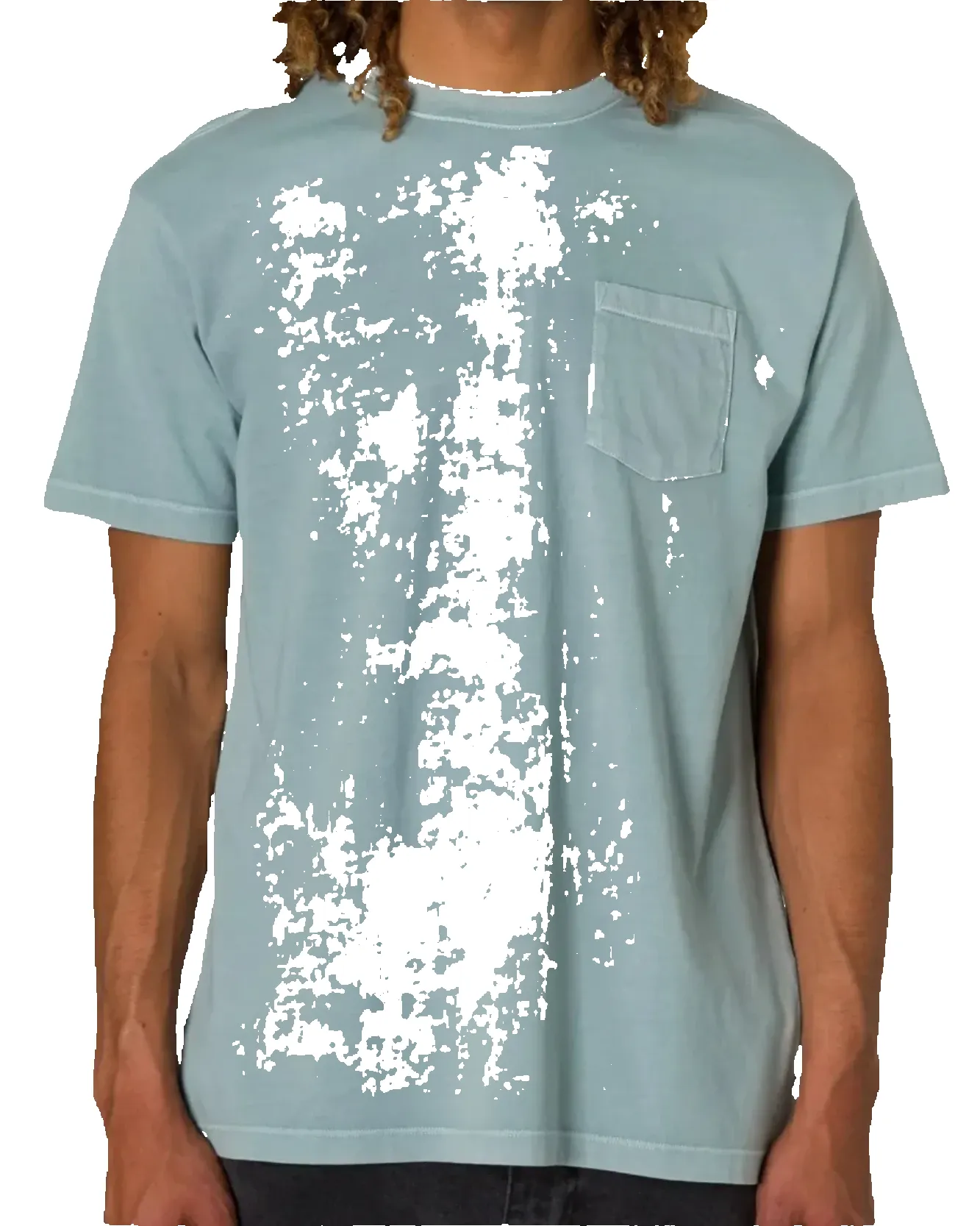 Base Tee Air Force Blue sold by Camp Brand Goods product image thumbnail 2