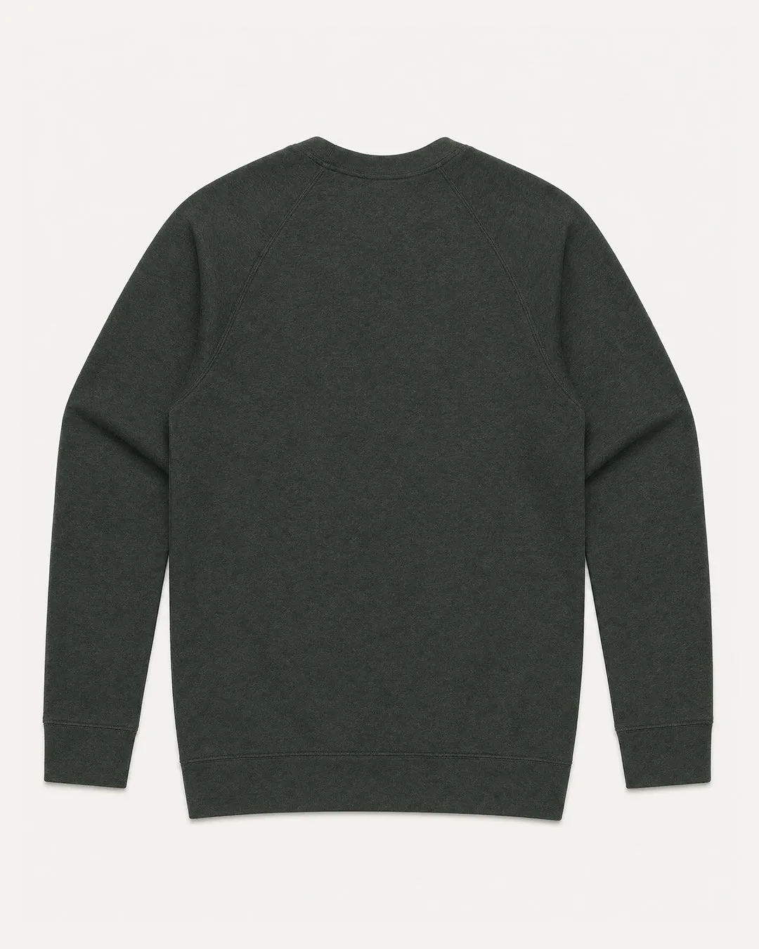 Peak Logo Original Crewneck - Heather Forest sold by Camp Brand Goods product image thumbnail 2