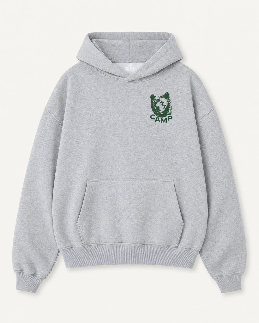 Respect Vintage Hoodie - Heather Grey sold by Camp Brand Goods product image thumbnail 2