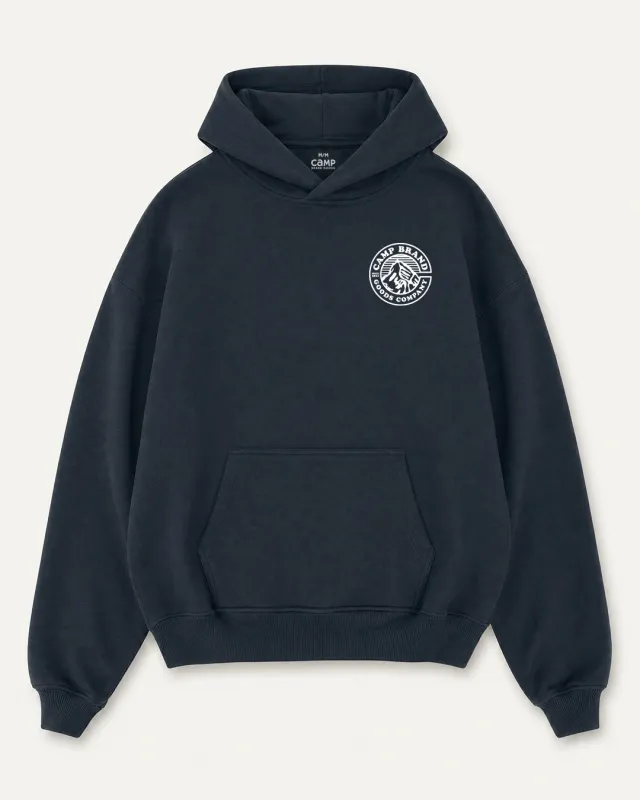 Heritage Crest Vintage Hoodie - Navy made by Camp Brand Goods