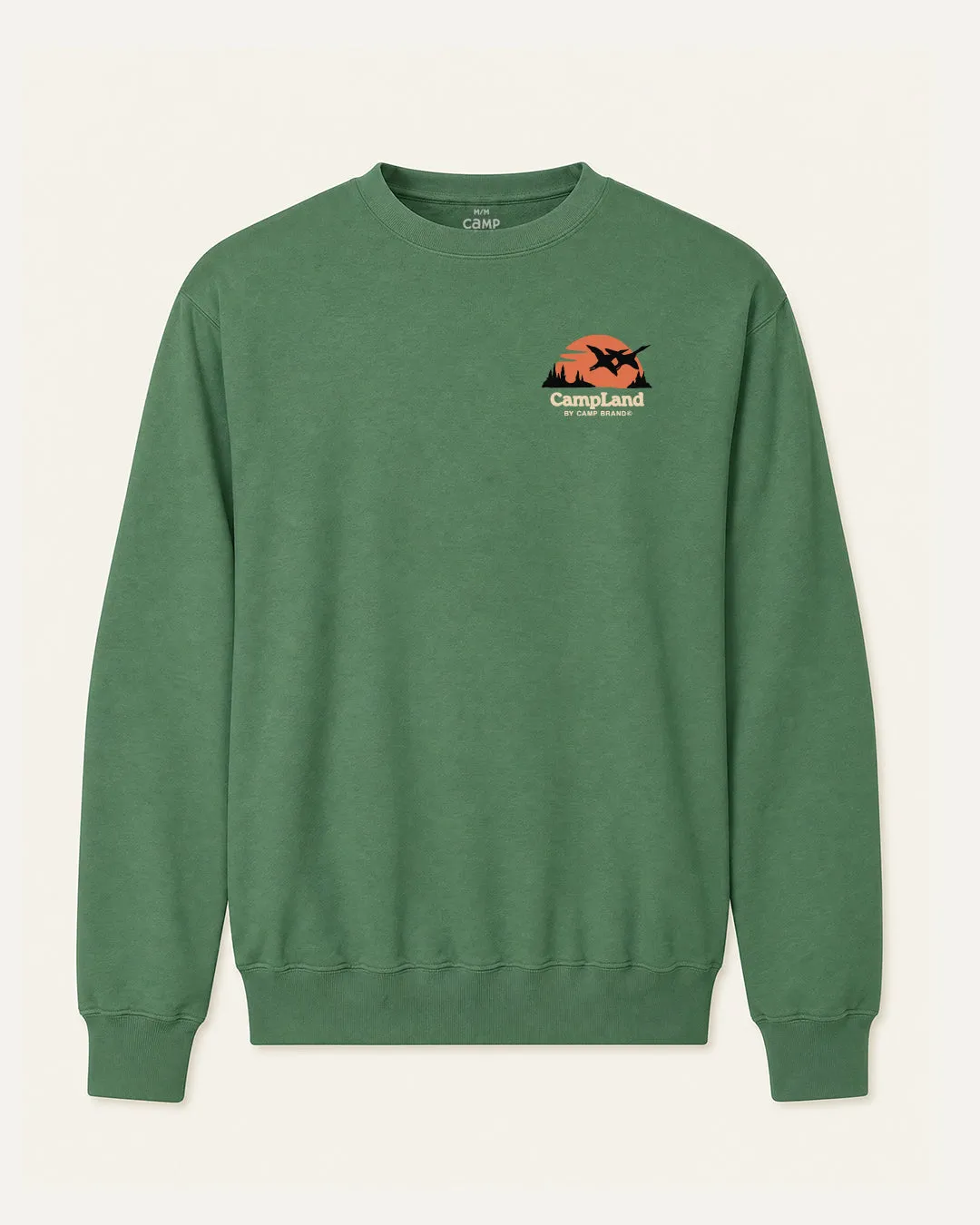 Loon Lake Everyday Crewneck - Balsam Green sold by Camp Brand Goods product image thumbnail 2